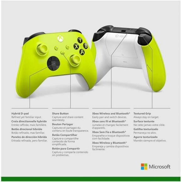 Wireless Xbox Controller Electric Volt for Series X S One PC Android iPhone - Picture 6 of 7
